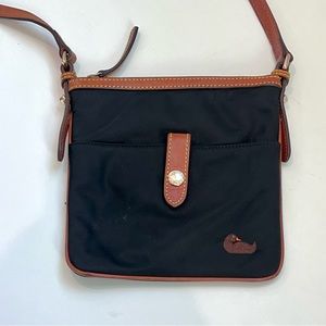 Dooney & Bourke Crossbody Nylon & Leather Letter Carrier